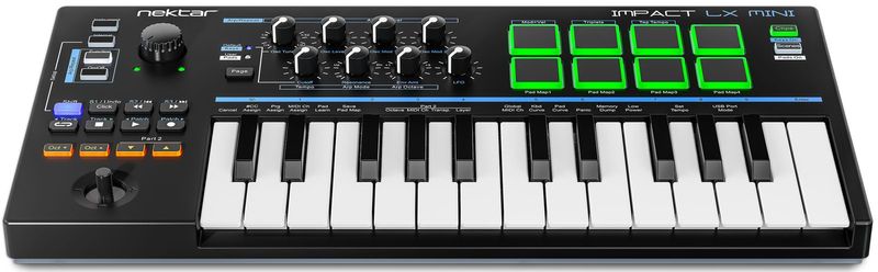 Impact LX Mini MIDI-keyboard, 25 minitangenter – bild 5