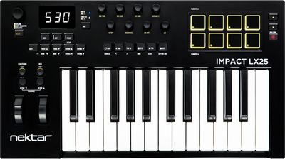 Impact LX25 mk3 MIDI-keyboard, 25 tangenter – bild 2