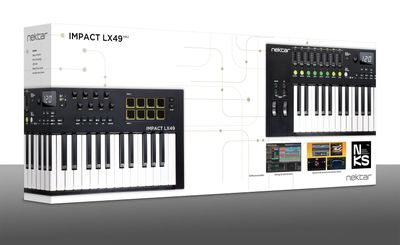 Impact LX49 mk3 MIDI-keyboard, 49 tangenter – bild 5