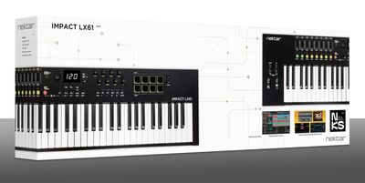Impact LX61 mk3 MIDI-keyboard, 61 tangenter – bild 5