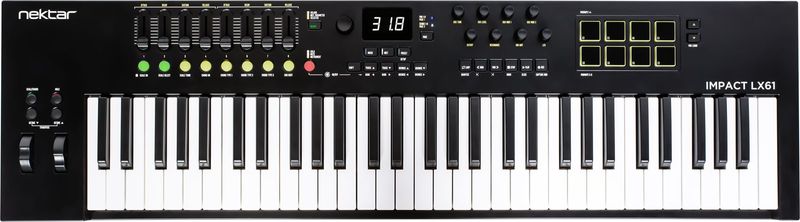 Impact LX61 mk3 MIDI-keyboard, 61 tangenter – bild 2