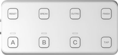 LiveDrum Remote Control Pedal, trådlös fotpedal för Lava ME