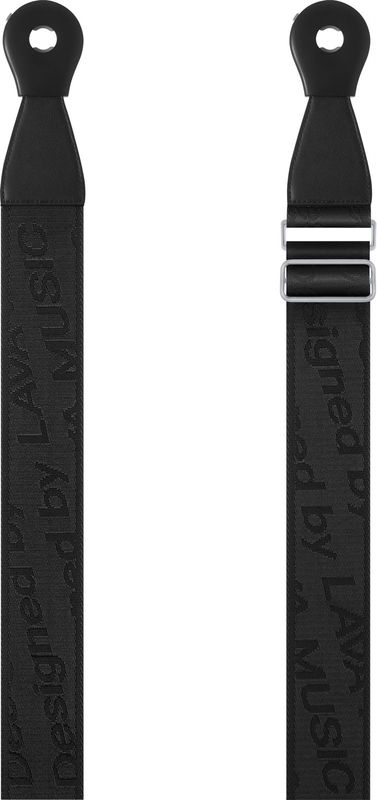 Ideal Strap 2 vävt axelband, svart