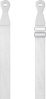 Ideal Strap 2 vävt axelband, vitt