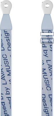 Ideal Strap 2 vävt axelband, blått