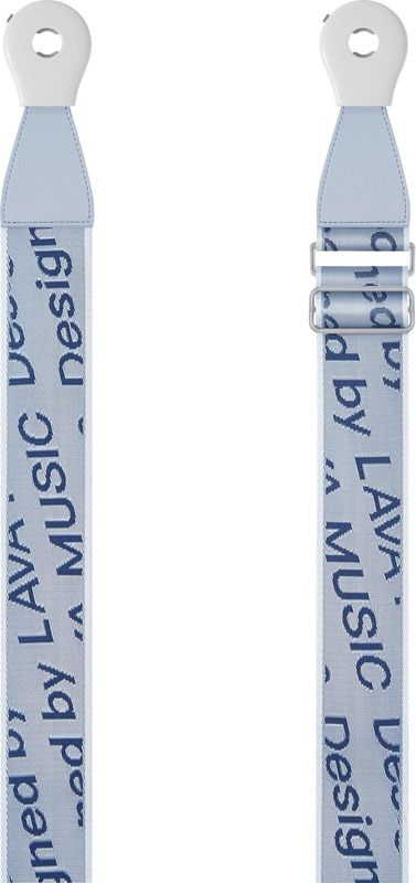 Ideal Strap 2 vävt axelband, blått