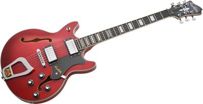 Hagström Alvar Wild Cherry Transparent