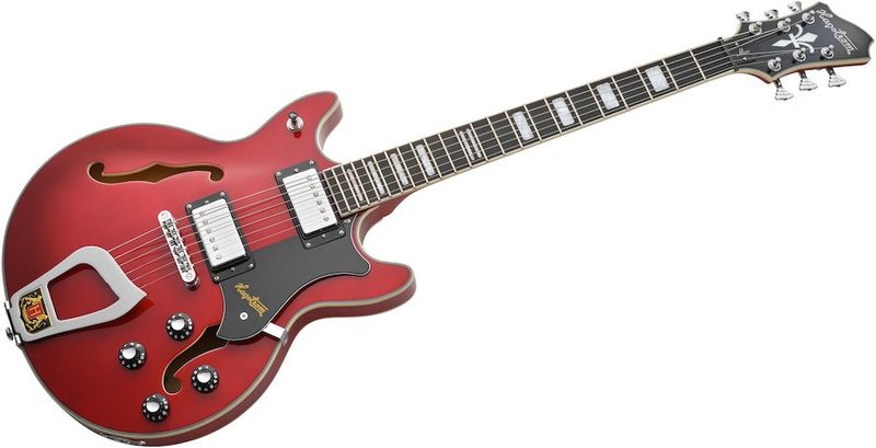 Hagström Alvar Wild Cherry Transparent