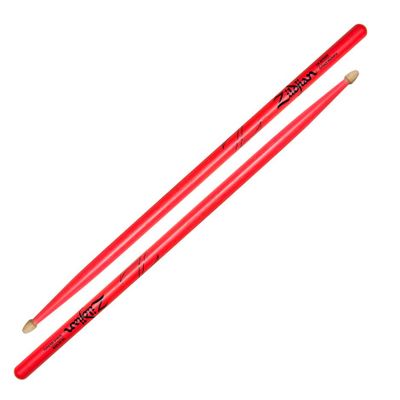 Zildjian Z5AACDGP 5A Acorn Neon Pink Hickory trumstockar, träspets