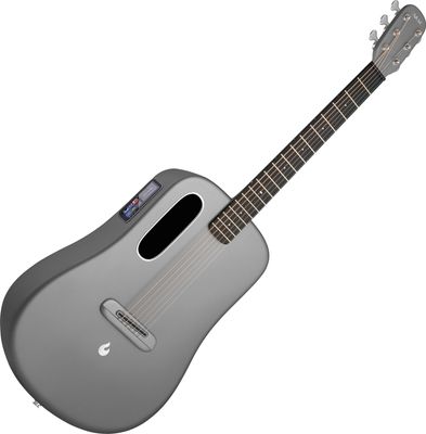 ME 4 Carbon 38" smart akustisk gitarr, Space Grey, med Airflow Bag