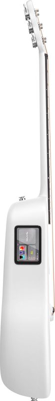 ME 4 Carbon 38" smart akustisk gitarr, vit, med Space Bag – bild 4