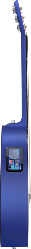 ME Play smart akustisk gitarr, Deep Blue, med Lite Bag – bild 4