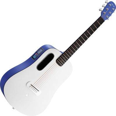 ME Play smart akustisk gitarr, Deep Blue, med Lite Bag