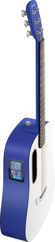 ME Play smart akustisk gitarr, Deep Blue, med Lite Bag – bild 2