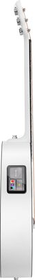 ME Play smart akustisk gitarr, Frost White, med Lite Bag – bild 4
