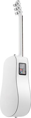 ME Play smart akustisk gitarr, Frost White, med Lite Bag – bild 3