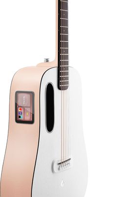 ME Play smart akustisk gitarr, Light Peach, med Lite Bag – bild 4