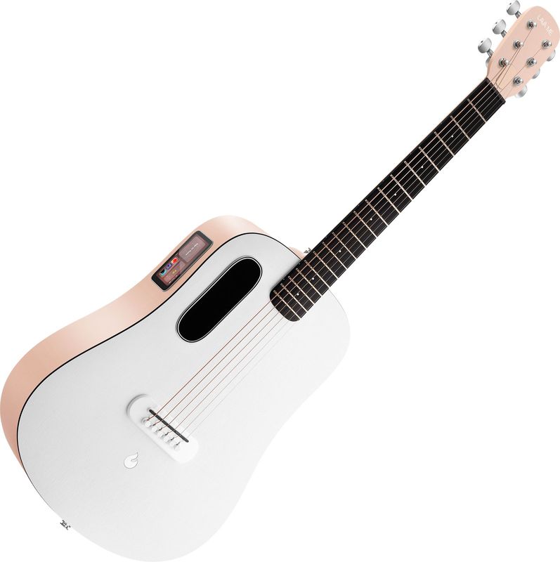 ME Play smart akustisk gitarr, Light Peach, med Lite Bag