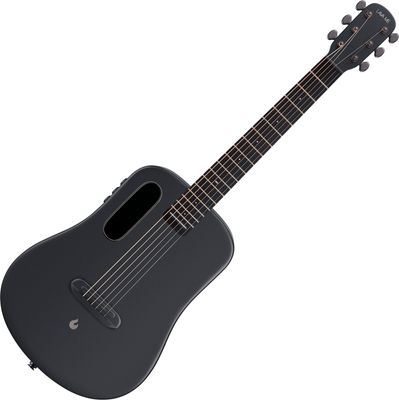 ME Air Carbon smart akustisk gitarr, Space Black, med Airflow Bag