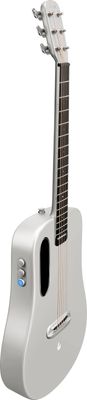 ME Air Carbon smart akustisk gitarr, Silver, med Airflow Bag – bild 2
