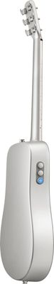 ME Air Carbon smart akustisk gitarr, Silver, med Airflow Bag – bild 3