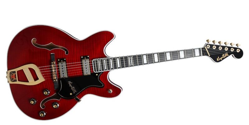 Hagström Viking 67 Wild Cherry Transparent