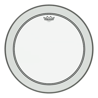 Remo P3-1318-C1 Powerstroke P3 Clear bastrumskinn 18"