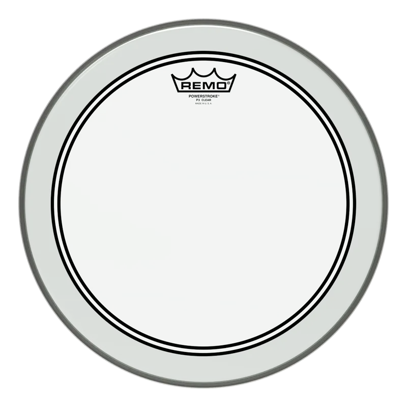 Remo P3-0314-BP Powerstroke P3 Clear pukskinn 14"
