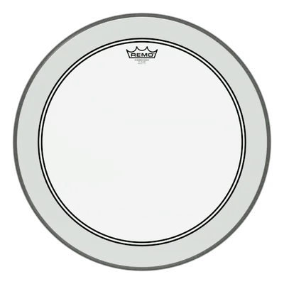 Remo P3-1322-C2 Powerstroke P3 Clear bastrumskinn 22"