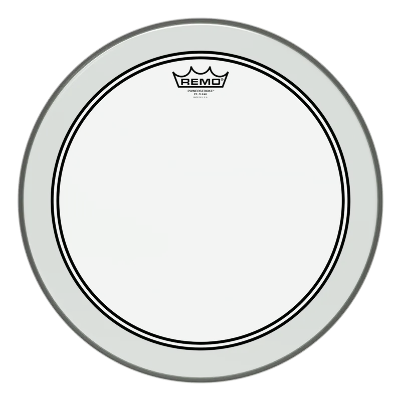 Remo P3-0316-BP Powerstroke P3 Clear pukskinn 16"