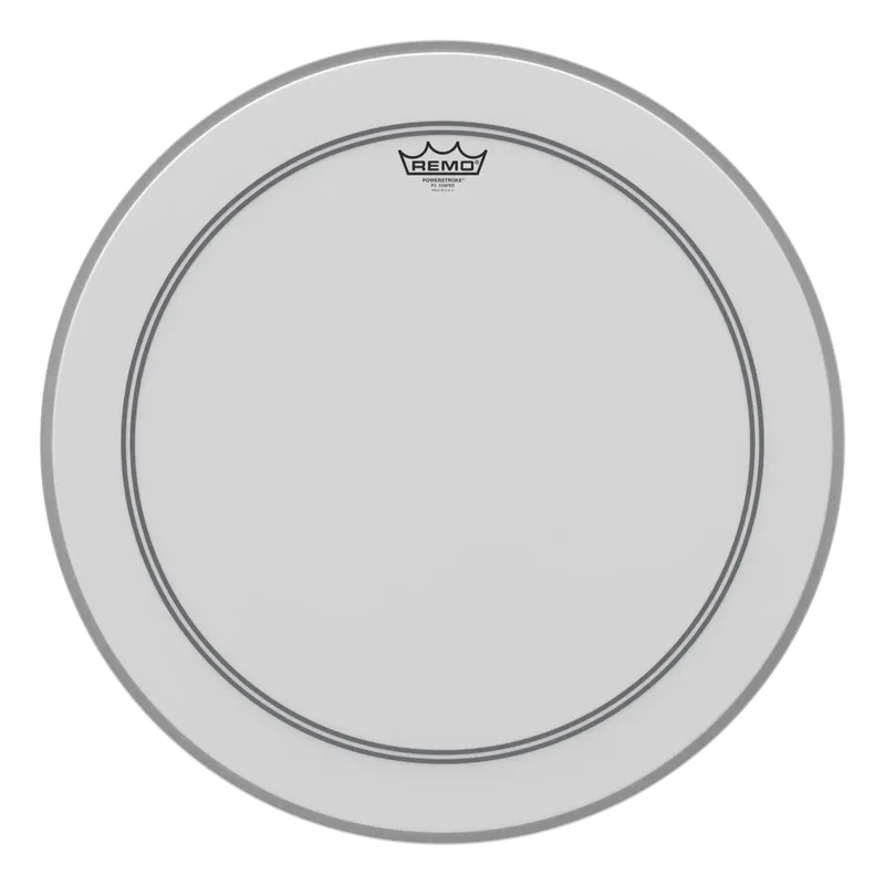 Remo P3-1222-C1-DM Powerstroke P3 Smooth White bastrumskinn 22" med 5" DynamO