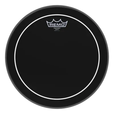 Remo ES-0612-PS Ebony Pinstripe pukskinn 12"