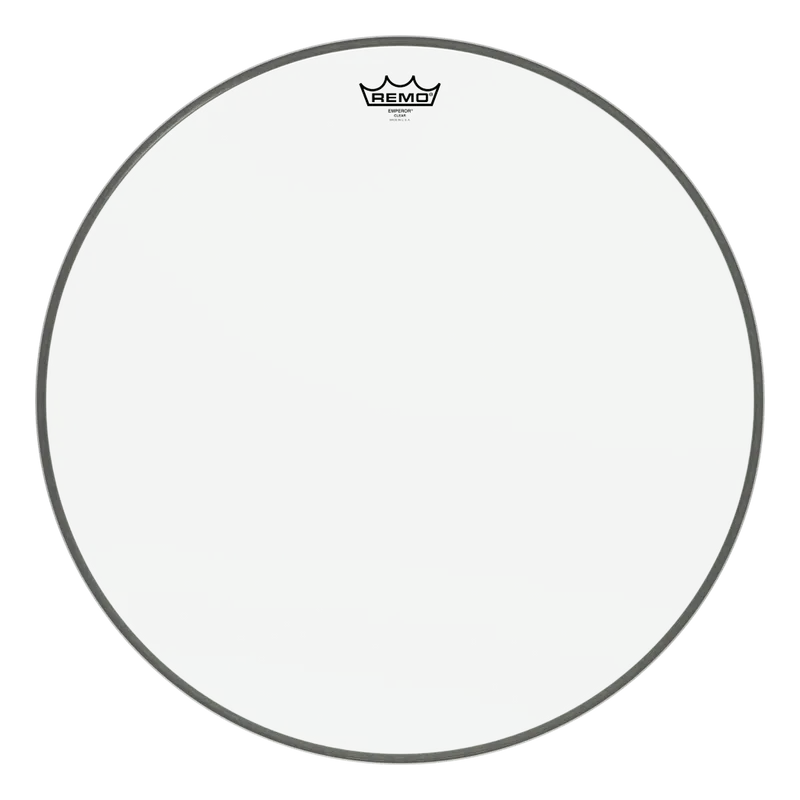 Remo BB-1322-00 Emperor Clear bastrumskinn 22"