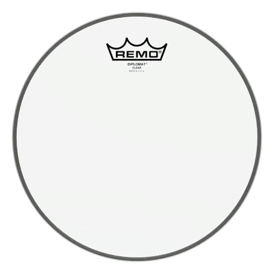 Remo BD-0310-00 Diplomat Clear pukskinn 10"