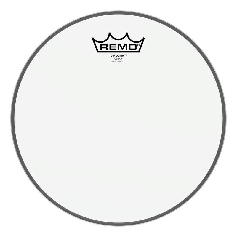 Remo BD-0310-00 Diplomat Clear pukskinn 10"