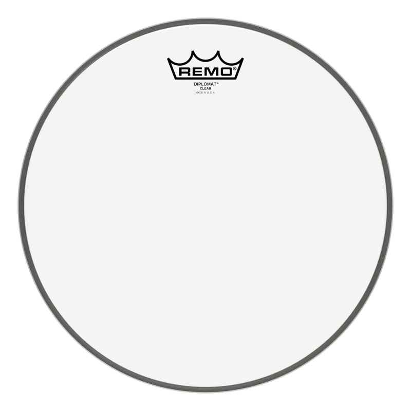 Remo BD-0312-00 Diplomat Clear pukskinn 12"