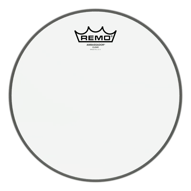 Remo BA-0310-00 Ambassador Clear pukskinn 10"