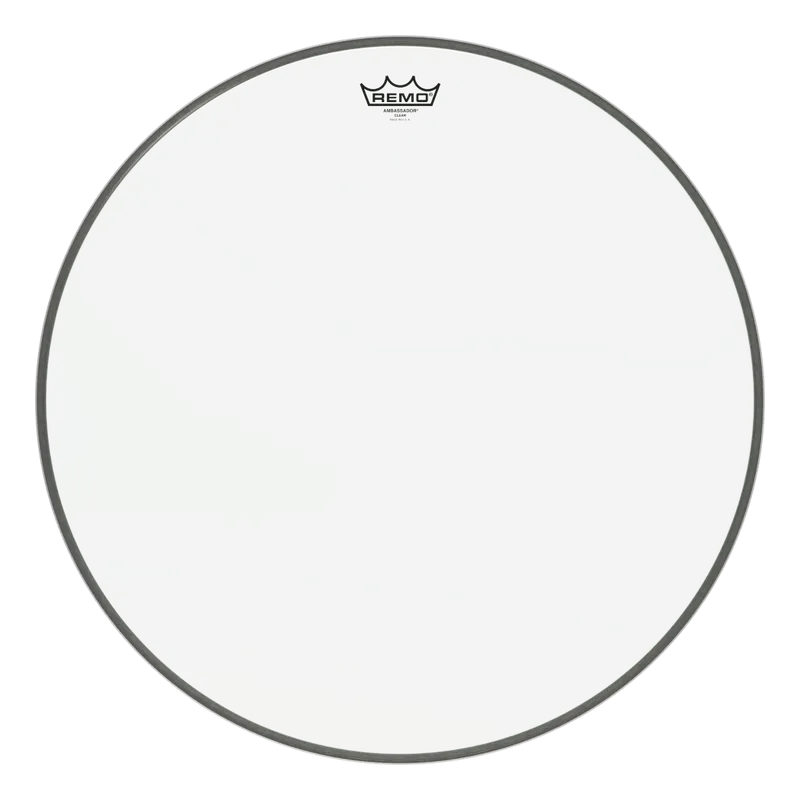 Remo BR-1322-00 Ambassador Clear bastrumskinn 22"