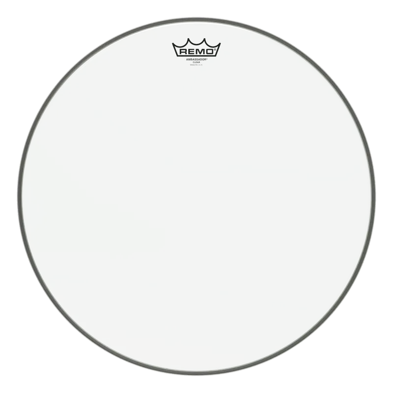 Remo BA-0318-00 Ambassador Clear pukskinn 18"
