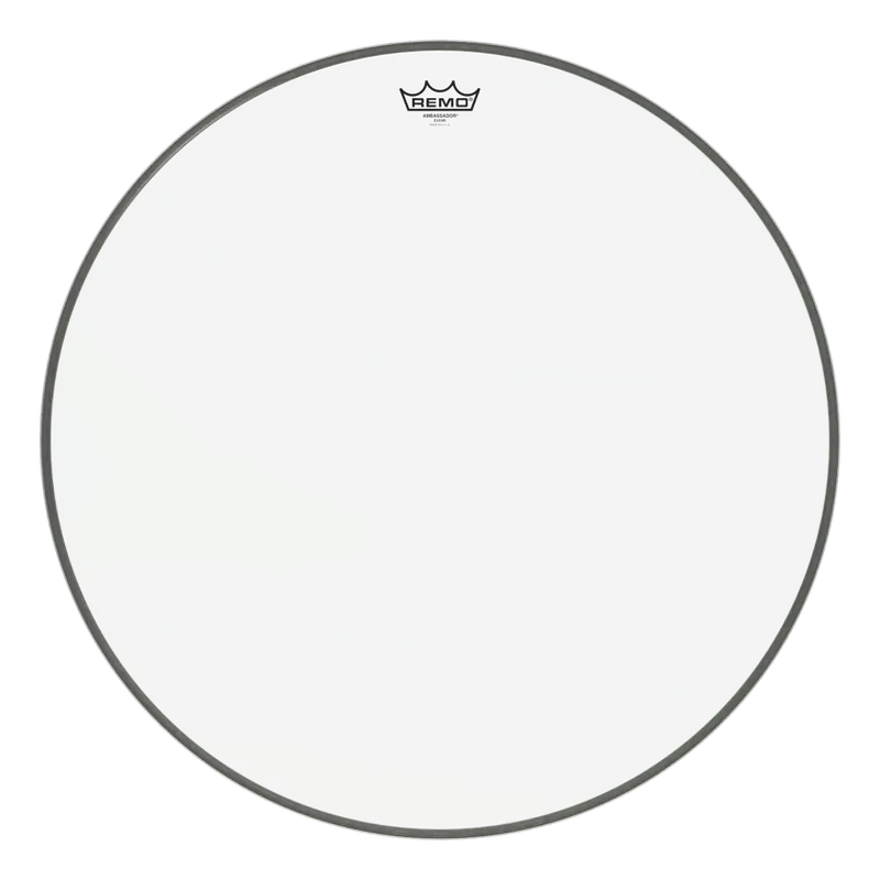 Remo BR-1326-00 Ambassador Clear bastrumskinn 26"