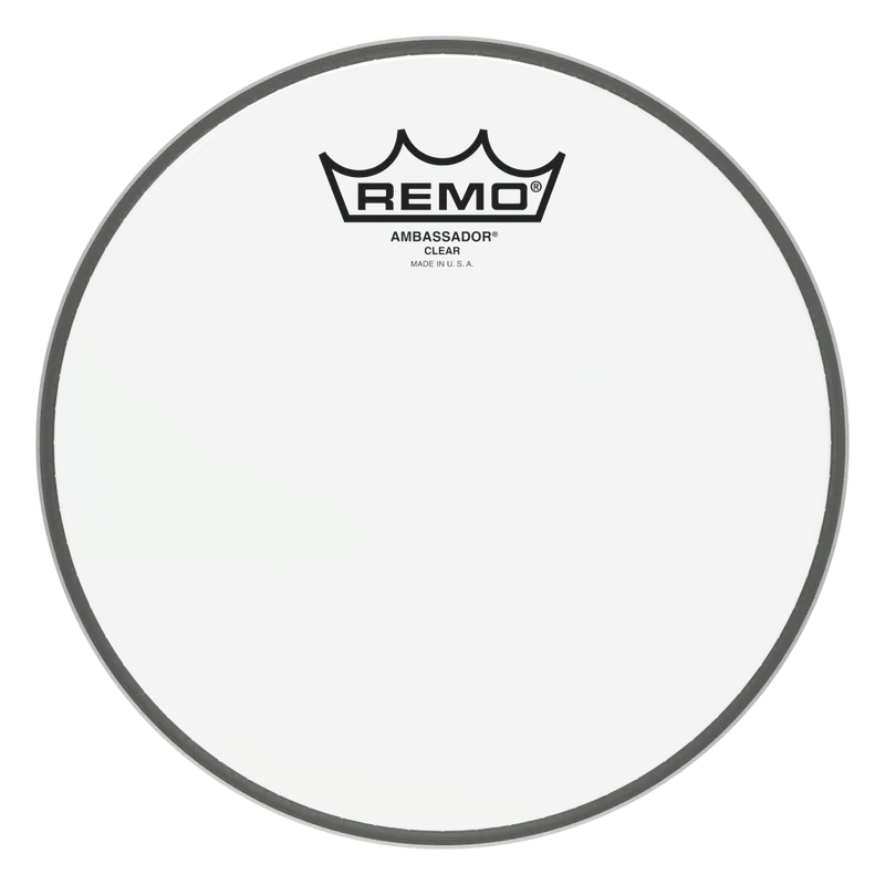 Remo BA-0308-00 Ambassador Clear pukskinn 8"