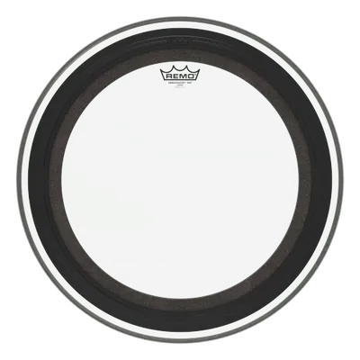 Remo BR-1322-00-SMT Ambassador SMT Clear bastrumskinn 22"