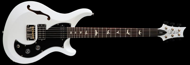 PRS S2 Vela Semi Hollow Satin Pearl White – bild 3