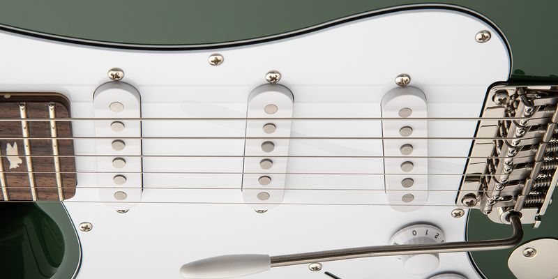 PRS SE Silver Sky Lefty Laurel Green – bild 11