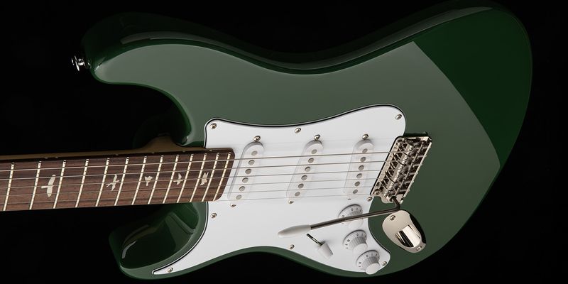 PRS SE Silver Sky Lefty Laurel Green – bild 10