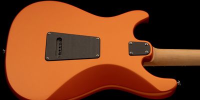 PRS SE NF3 Metallic Orange, greppbräda i rosewood – bild 7