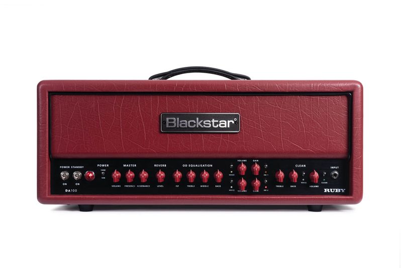 Blackstar DA100 Doug Aldrich förstärkartopp, Ruby – bild 2