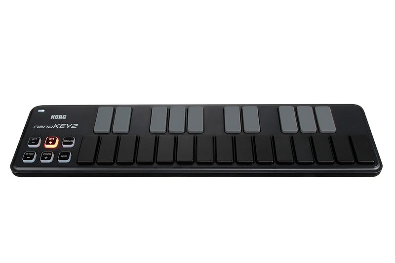 Korg nanoKEY2 Black USB MIDI-keyboard – bild 5