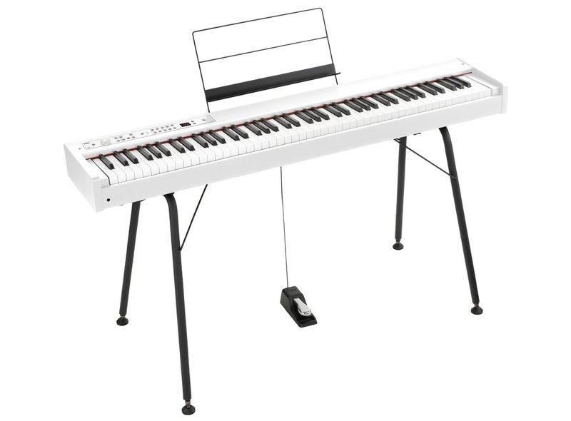 Korg D1 stagepiano, vit – bild 5