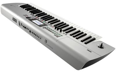Korg i3 Music Workstation Matte Silver – bild 4